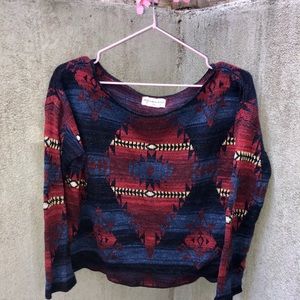 Ralph Lauren Aztec Print Light Sweater